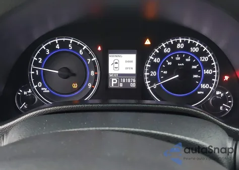 2010 Infiniti G37X z USA, uszkodzony, nr VIN JN1CV6ARXAM450055